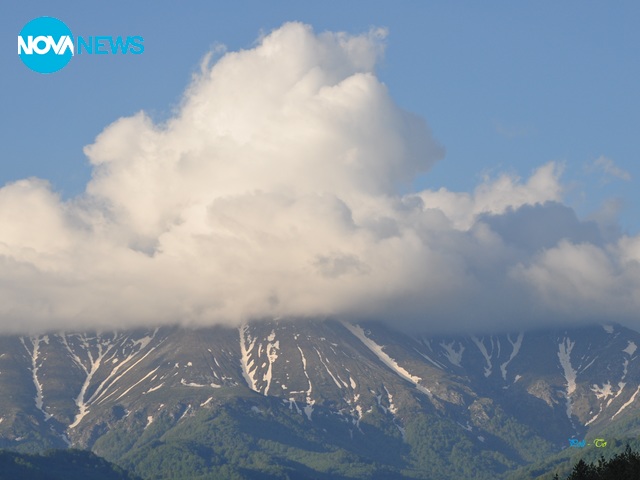 Планината в облак
