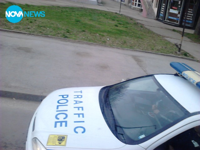 Полицейски патрул в Русе