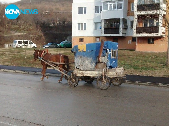 Ромска каляска в с. Невша