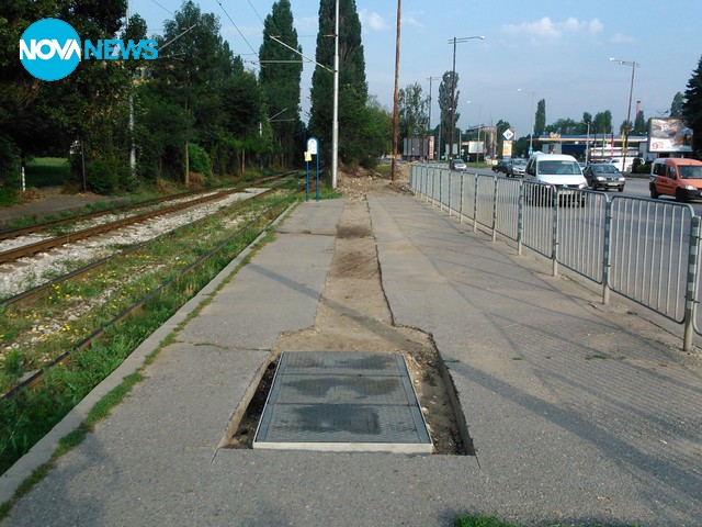 Недовършен ремонт в ж.к. "Дружба" 1