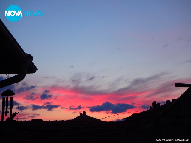 Огнено небе