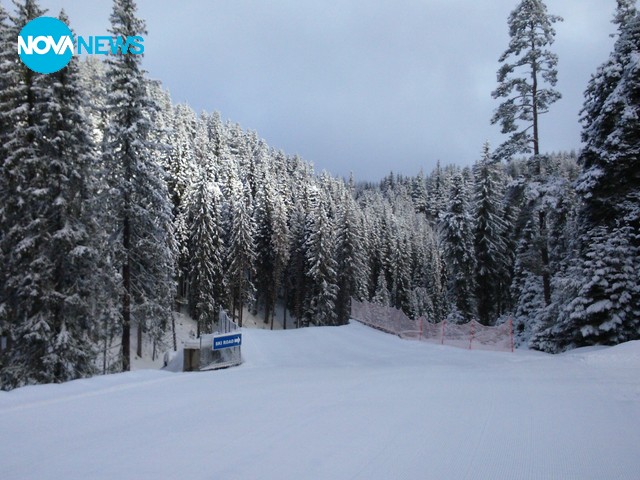 Зимата се завърна в Банско