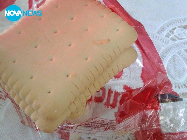 Червей в бисквити