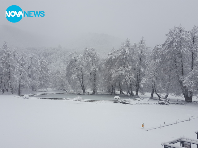 Зимна снимка от Рибарица