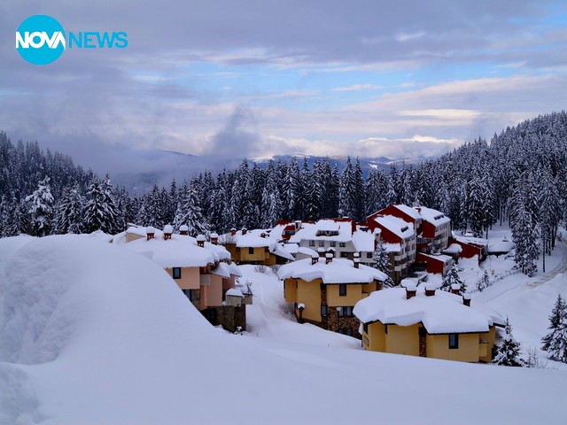 Пампорово като бяла приказка