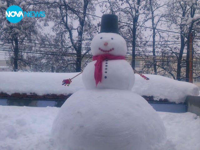 Нашият снежен човек