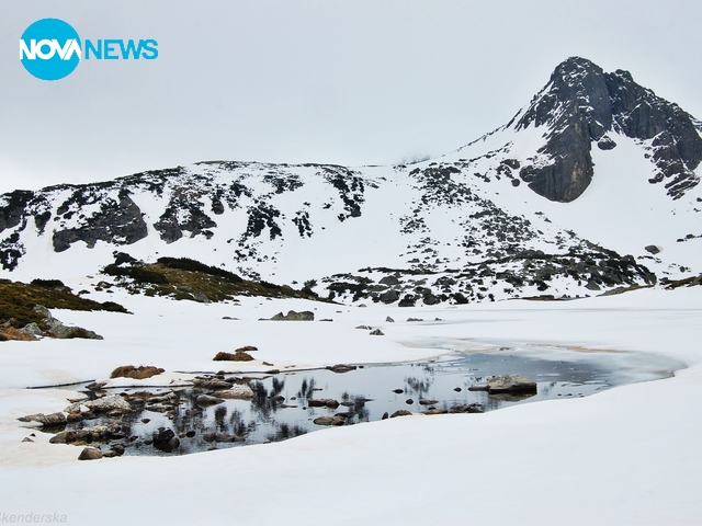 Сняг в Рила