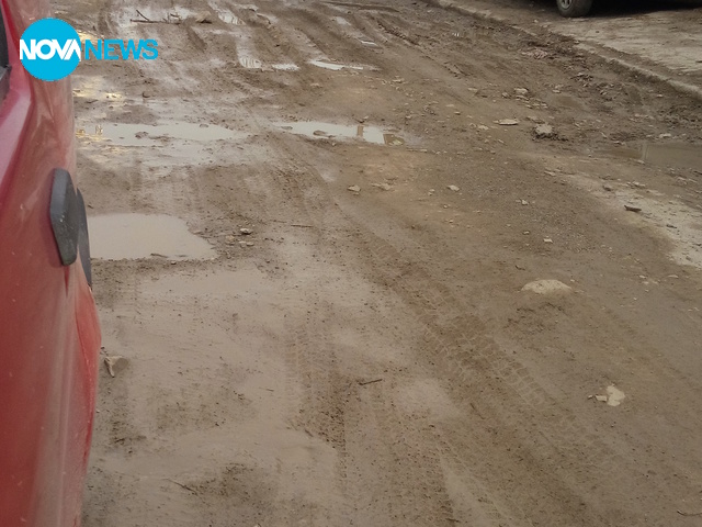 Улица в Търговище след ВиК ремонт