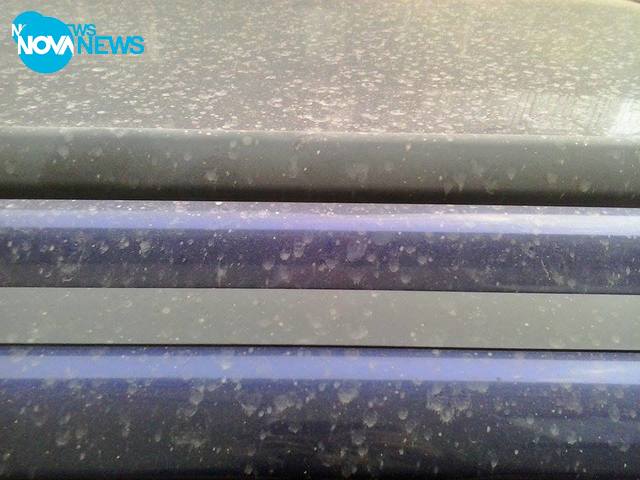 След жълтеникаво-кафяв дъжд!