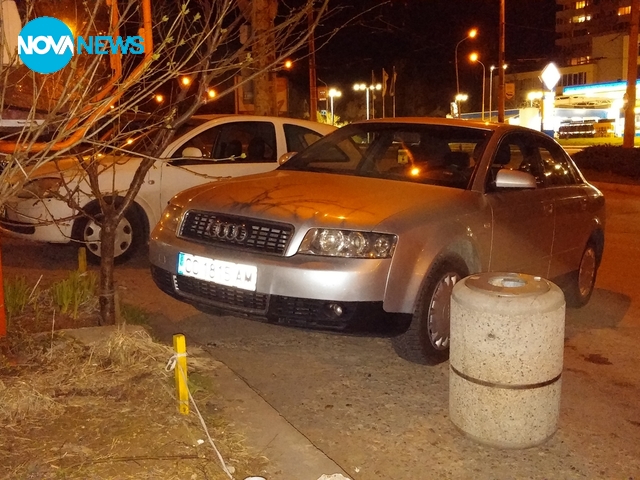 Паркиране на тротоара