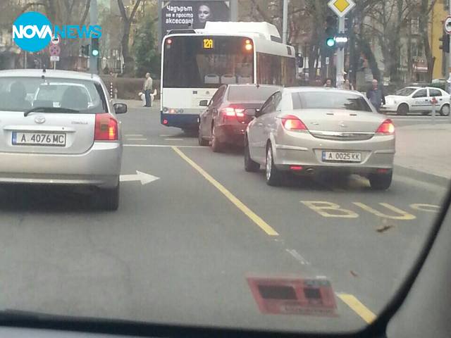 Движение в BUS-лентите в Бургас
