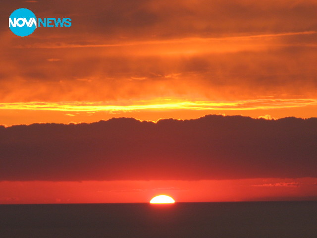 Изгрев над Бургас