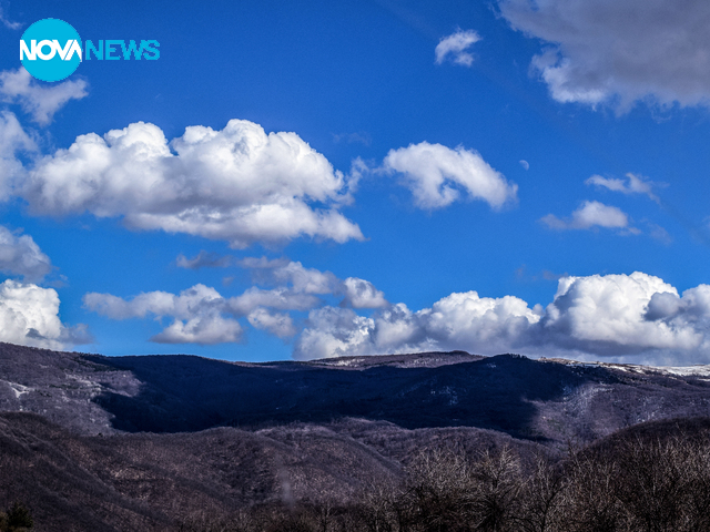 Сянка, наподобяваща границите на България