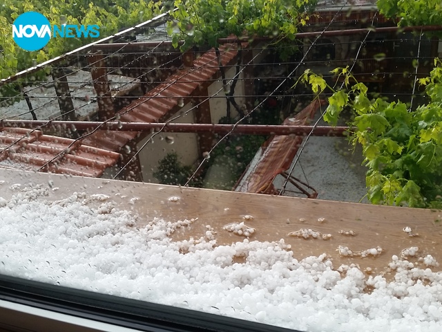 Великденска градушка в Пазарджик