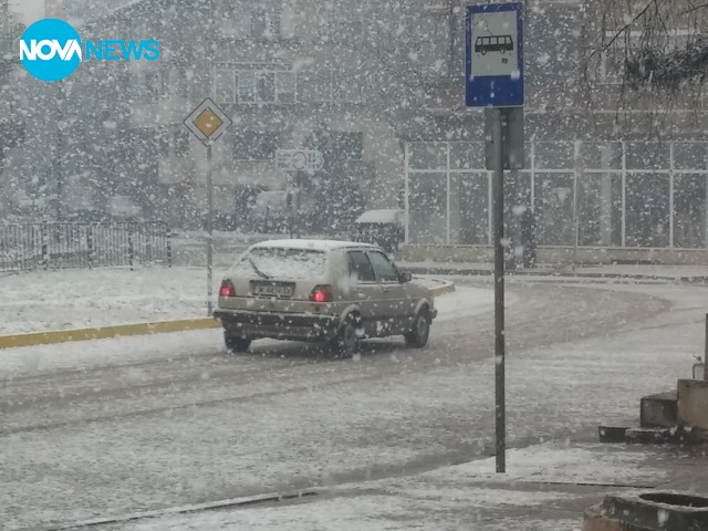 Сняг в Монтана