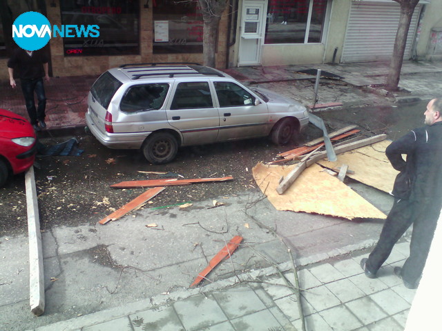 Вятърът в Бургас