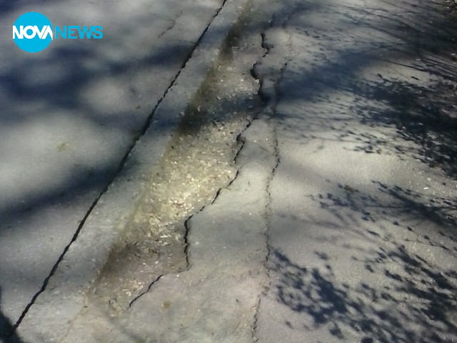 Ремонтиран тротоар в Плевен