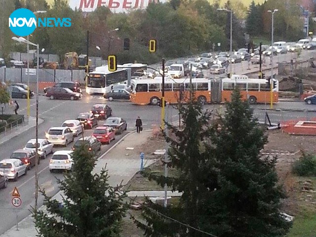 Кръстовище в Младост