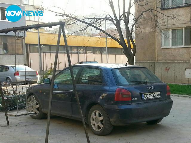 Детската градинка стана паркинг...