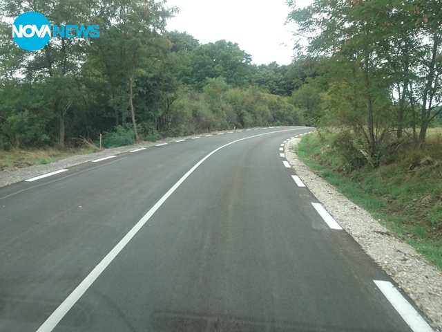 Разрушен път в с. Мало Малово, Софийско