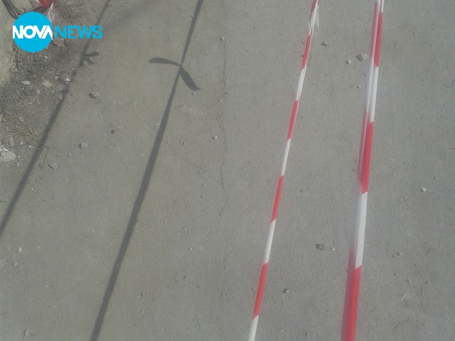 Опасно подкопаване на ул. "Синчец", Варна