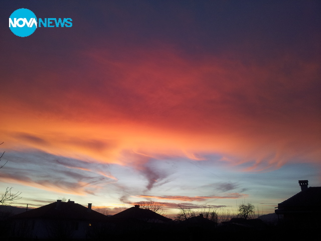 Залез над село Кърнаре