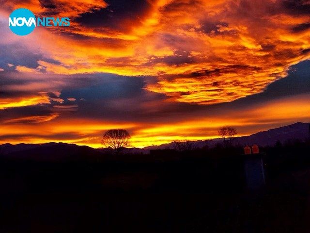 Червено небе