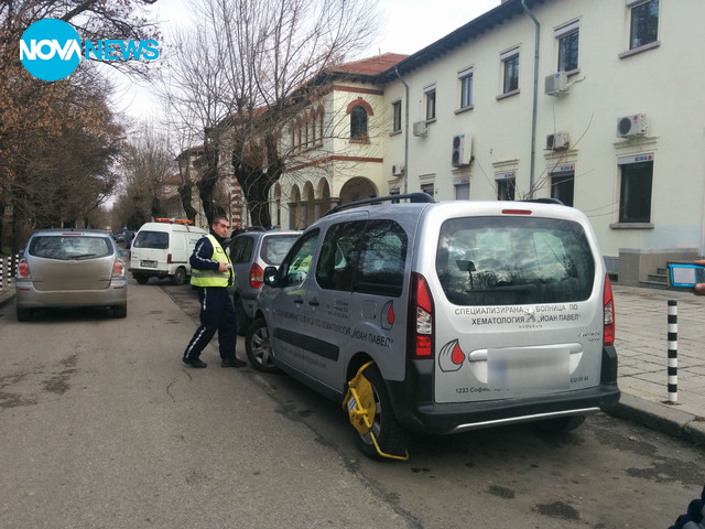 Сложиха скоби на линейка