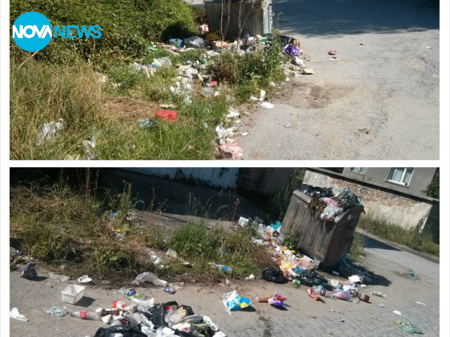 Две седмици село тъне в боклук