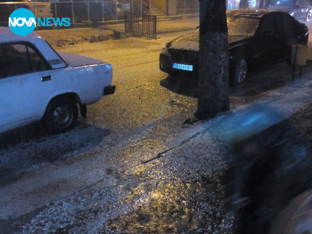 Два пъти градушка за 1 март