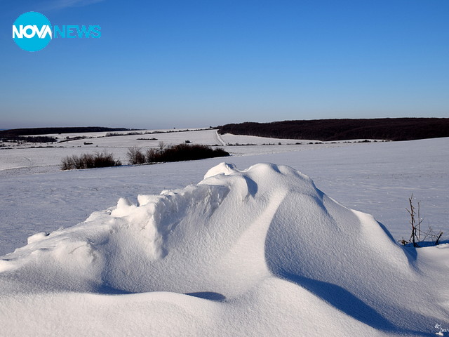 Зимно, ледено-опасно и красиво Лудогорие!
