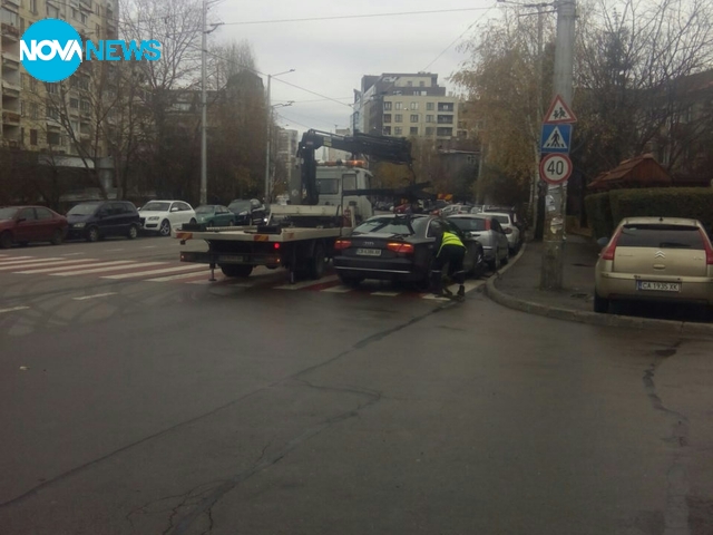 Нарушител на пътя получава заслуженото