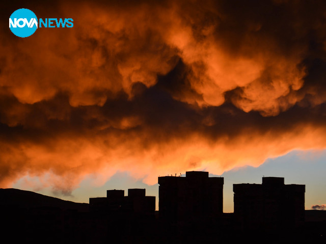 Уникална гледка след дъжда!