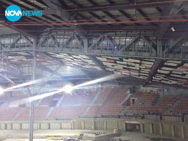 Новата спортна зала в Пловдив