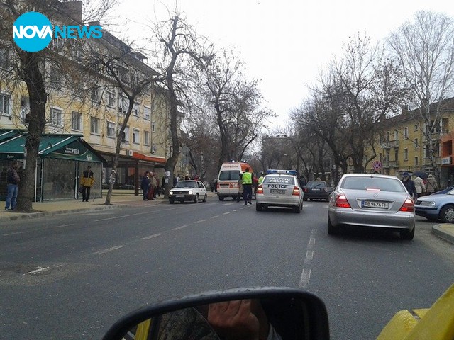 Блъснато момиче на пешеходна пътека в гр. Кърджали