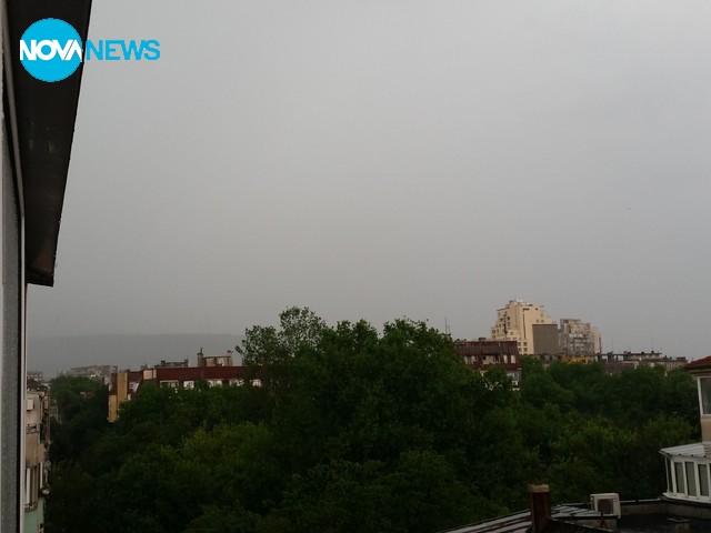 Бурята във Варна