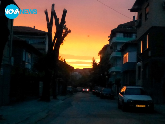 Градски залез