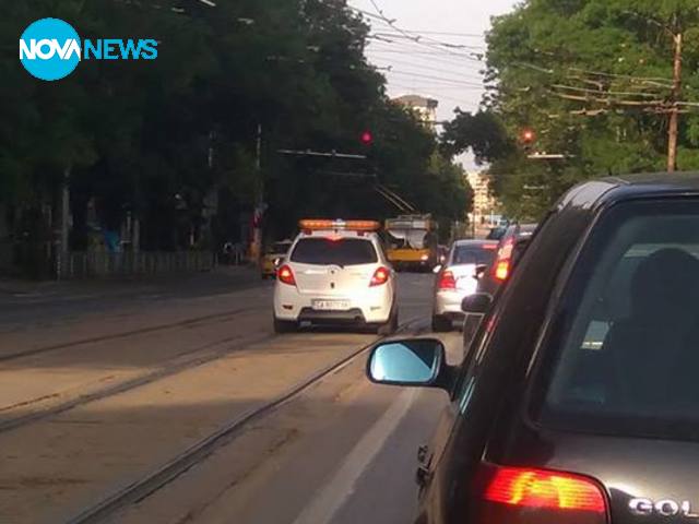 Нарушение на правилата за движение от кола на ЦГМ