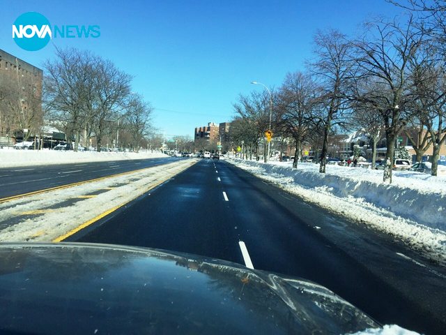 Ню Йорк, Бруклин след невиждания сняг