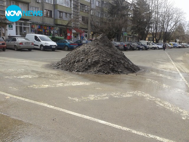 Мръсотия в центъра на Разград