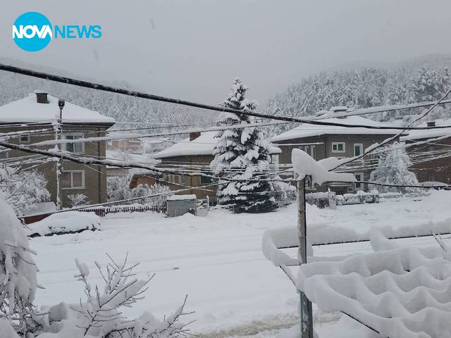 Голям сняг във Велинград