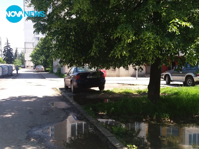 Паркиране в градинка