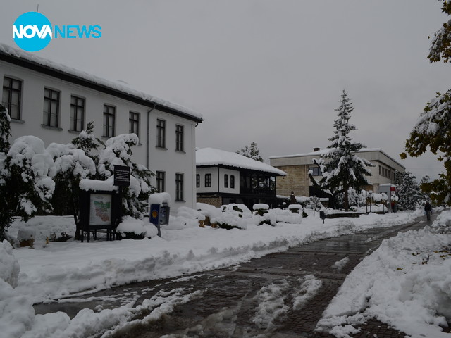 Зима в Троян