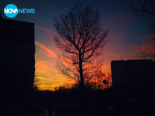 Прелестен залез