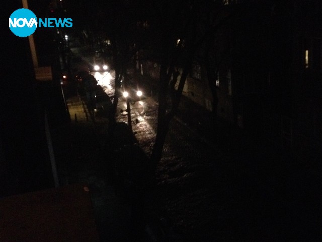 Тъмните улици в центъра на София