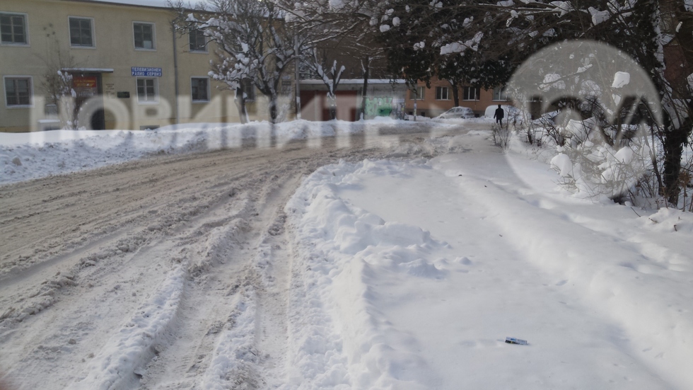 Зимна приказка: непочистени пътища и тротоари и закъсняващи влакове
