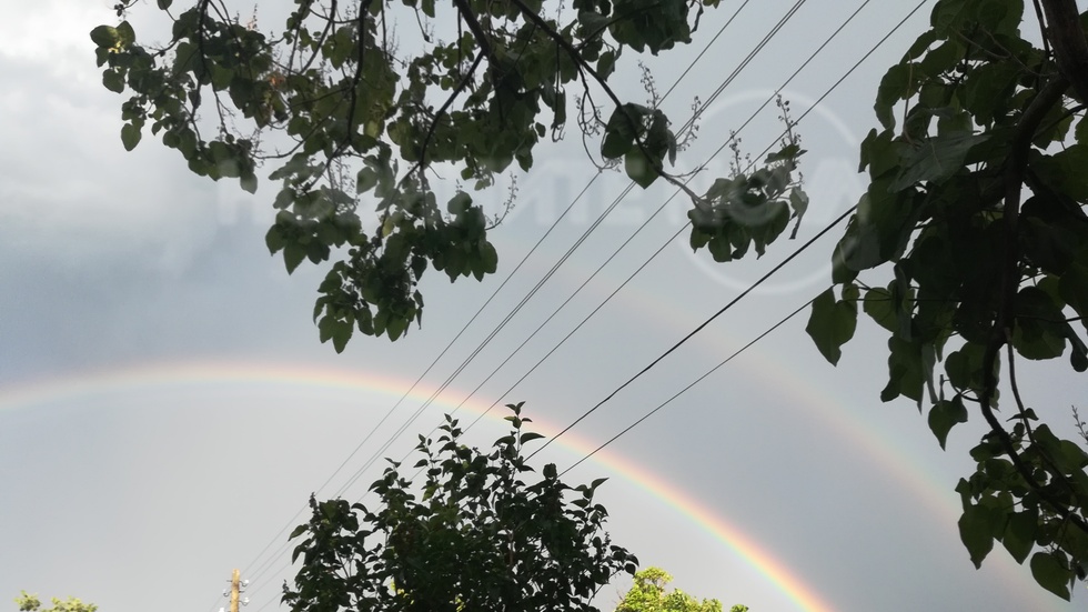 Дъгата в село Слана Бара