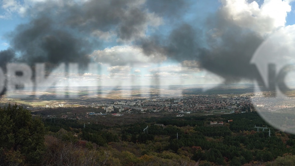 Пожар край Горна Оряховица