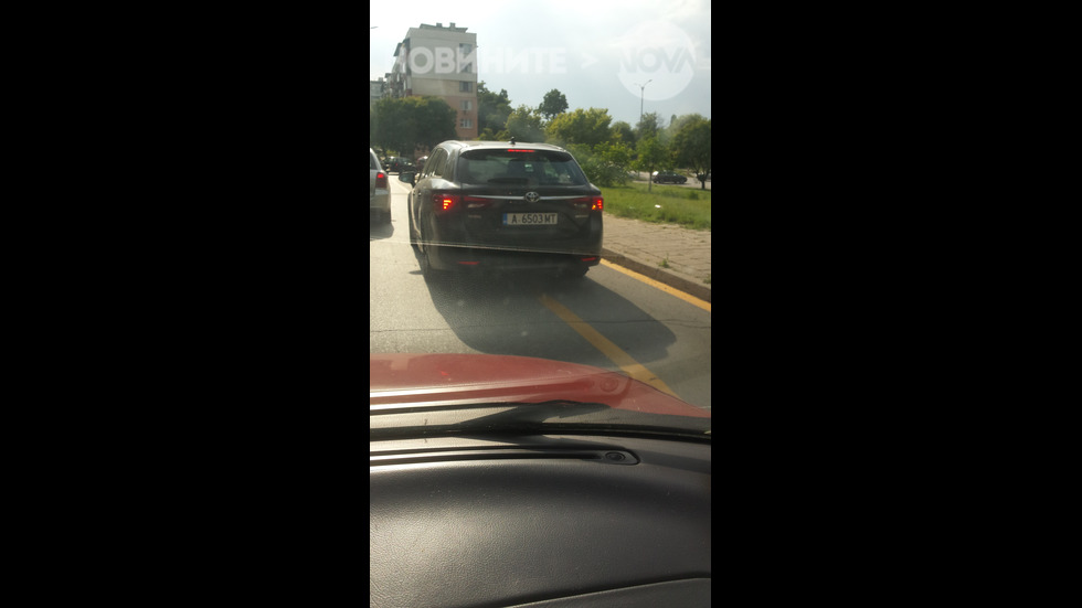 Пътно нарушение в Пловдив