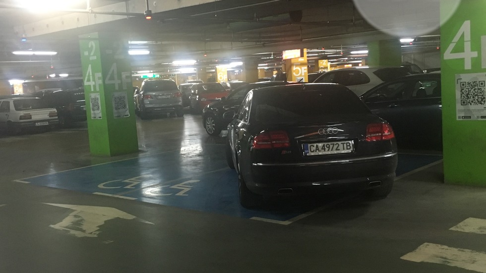 Паркиране в мола